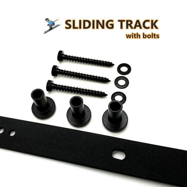 Bronco Hardware Mini Standard Double Barn Door Hardware Kit & Reviews